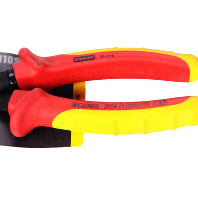 【【絕緣工具】史丹利MaxSteel加硬絕緣頂切鉗6.5寸84-016-22剪線】?jī)r(jià)格,廠家,圖片,刷子,青島安防勞保用品-
